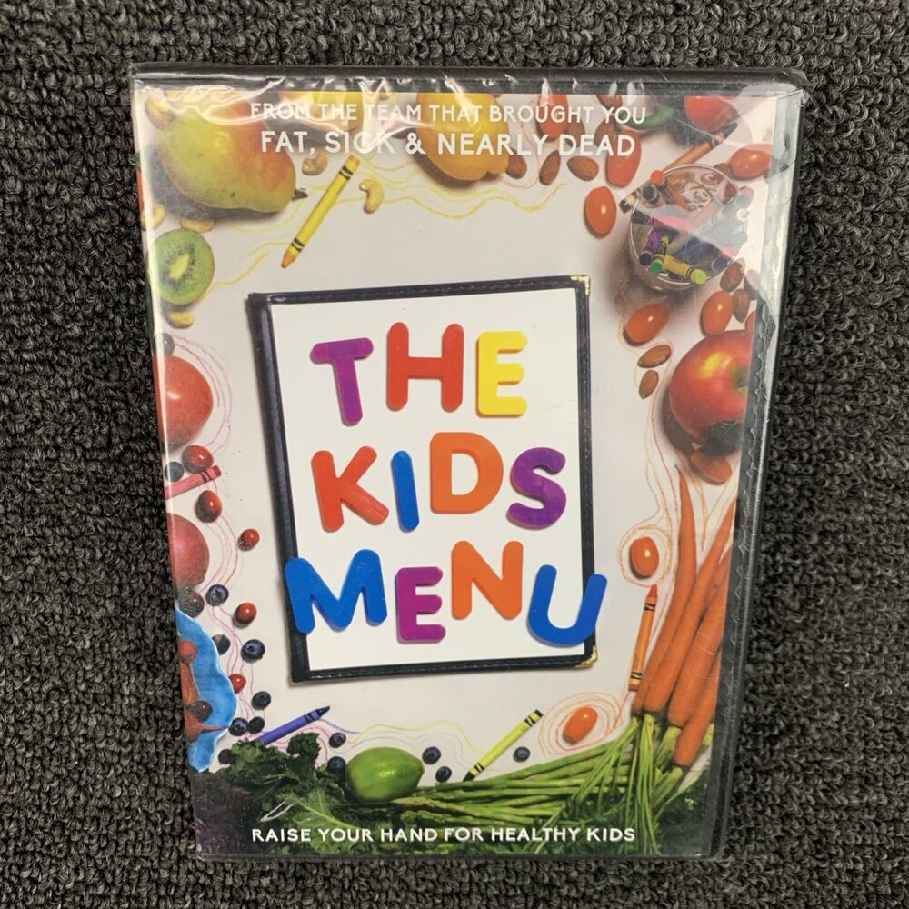 The Kids Menu (DVD 2016) Joe Cross Maker Of Fat Sick And Nearly Dead Documentary